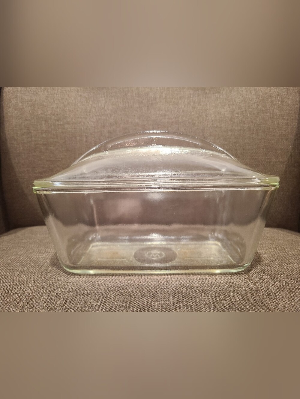 Vintage Westinghouse Clear Glass Refrigerator Loaf Dish